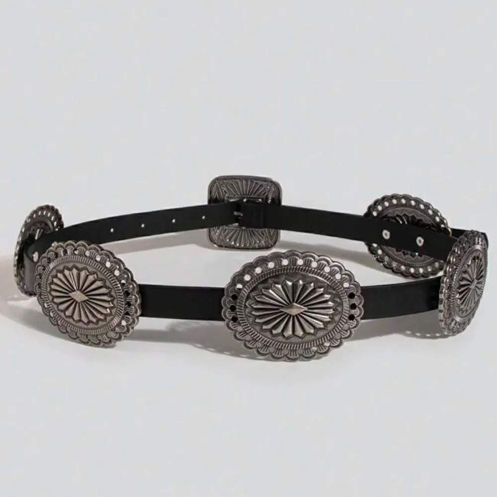 Bohemian cowboy belt A417